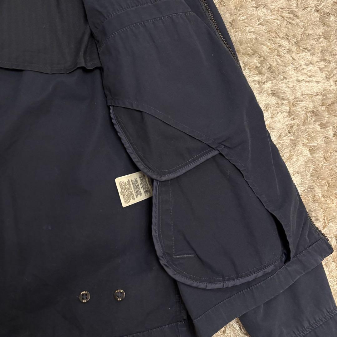 現行タグ ポロ ラルフローレン スイングトップ ネイビー Ｍ相当