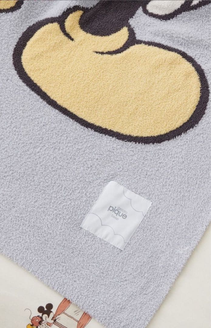ジェラートピケ 【Sleep】ミッキー ジャガード ピローケース＆ マルチカバー
