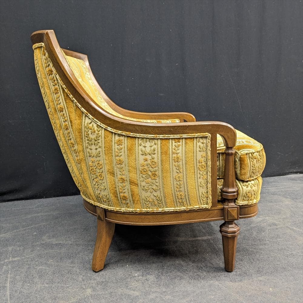 ドレクセルヘリテイジ　アップホルスタリー　1人掛けソファ　1P　シングル　A