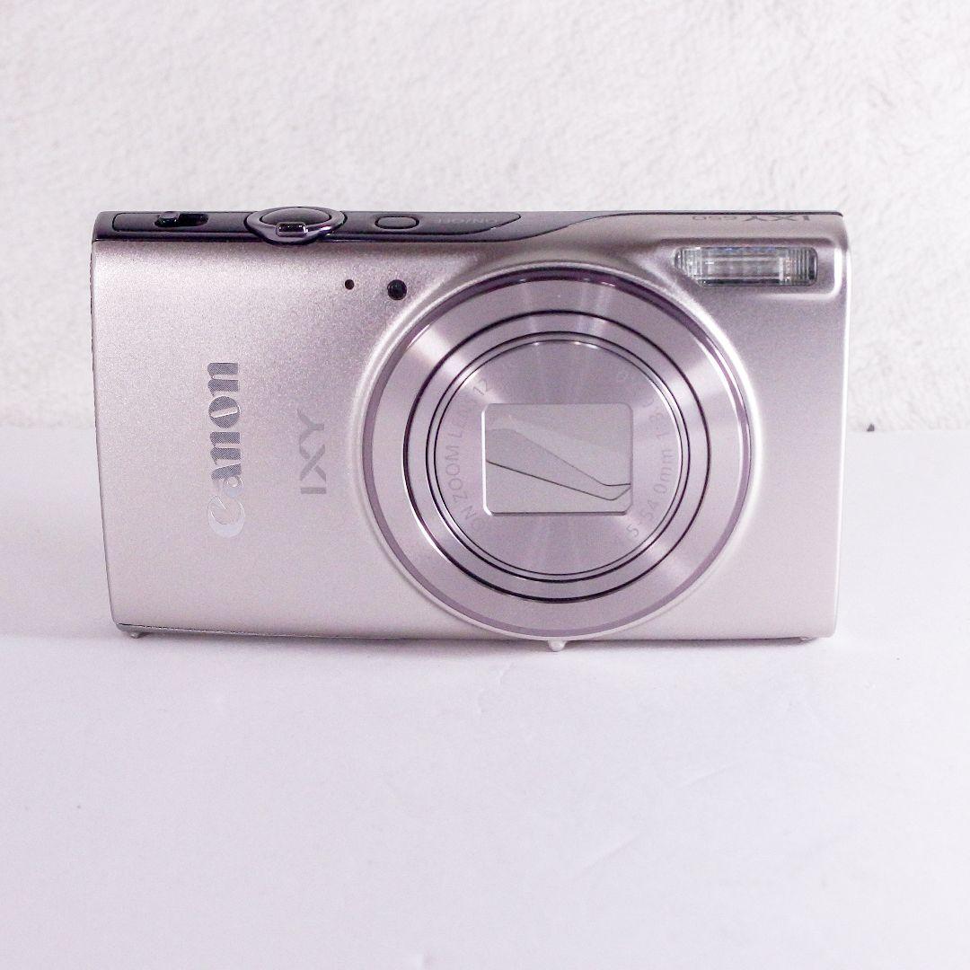完動極上美品 キヤノン Canon イクシ IXY 650 シルバー