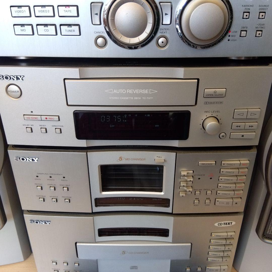 SONY MDpixy DHC-MD99 カセットデッキ付き　ジャンク