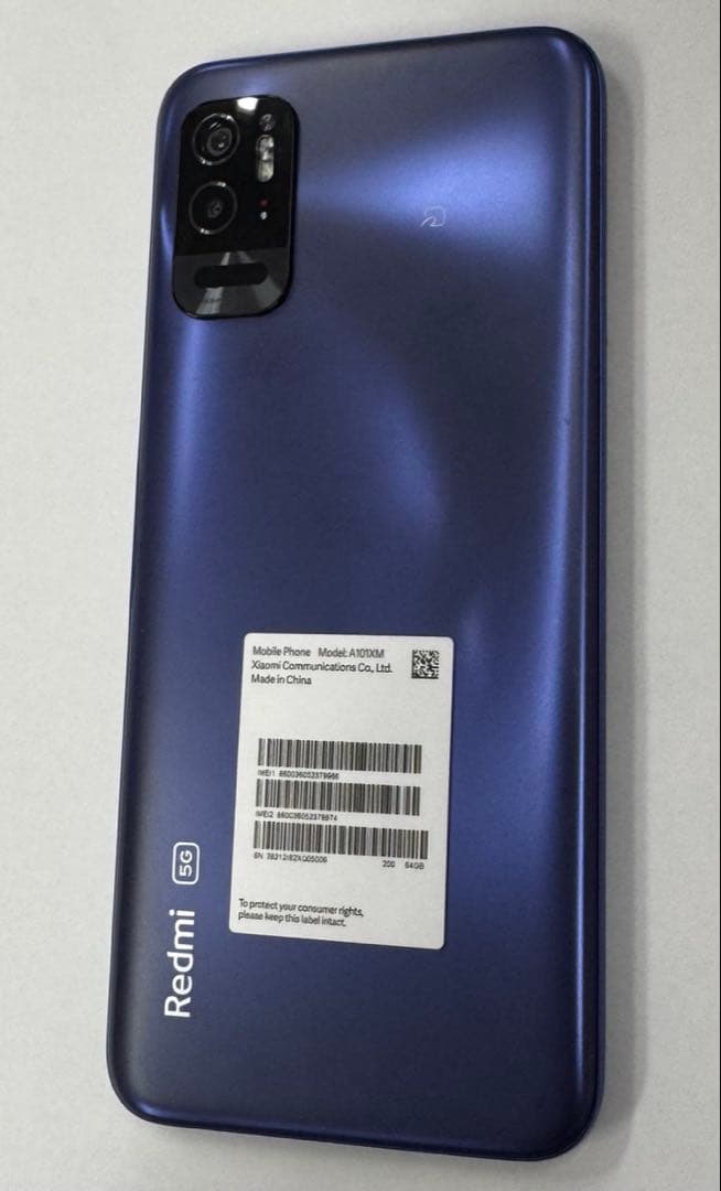 ま*♪様 Redmi Note 10T Simフリー 64GB　動作美品