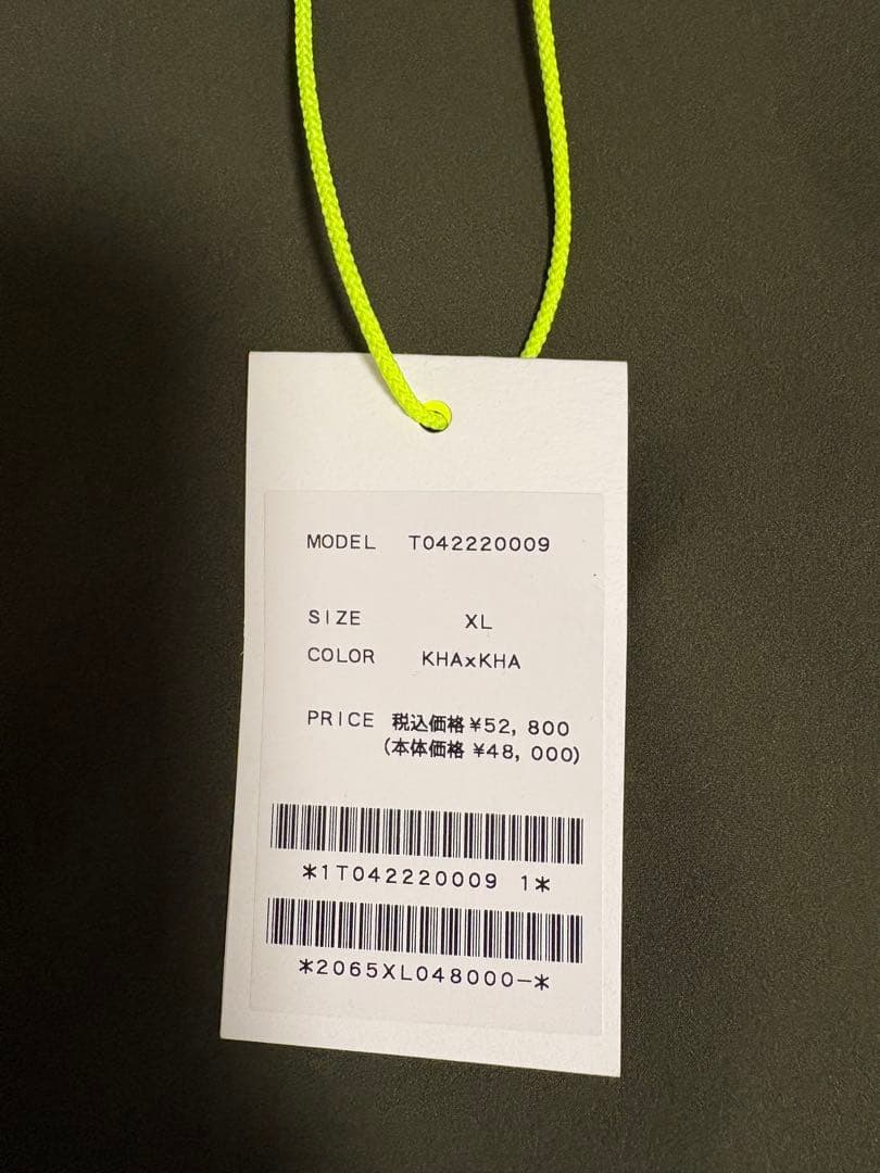 TFW49 ダウン ブルゾン XL ゴルフ カーキ 美品 アウター