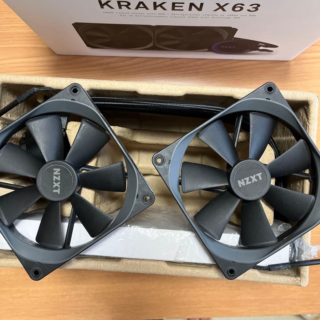 NZXT KRAKEN X63 280mm液体クーラー