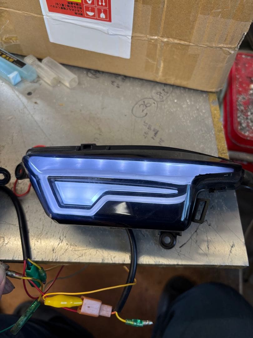 シグナスx 4型 kosoウインカー　スモークレンズ付き