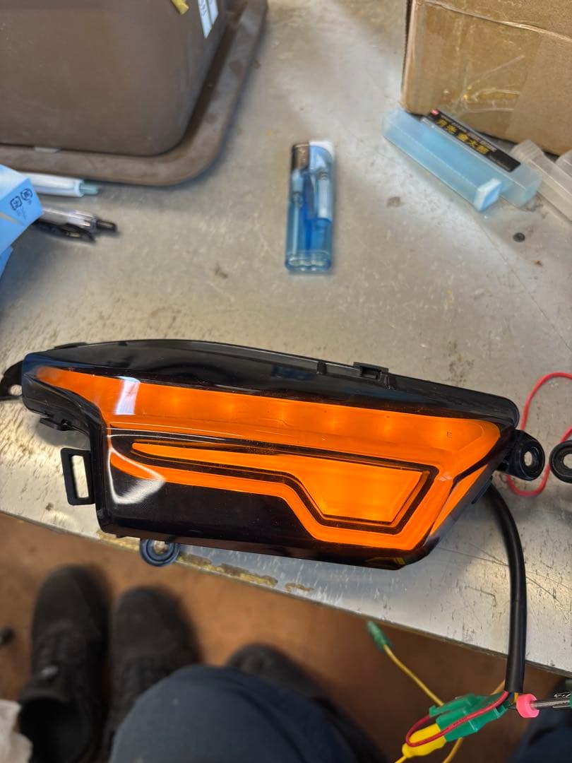 シグナスx 4型 kosoウインカー　スモークレンズ付き