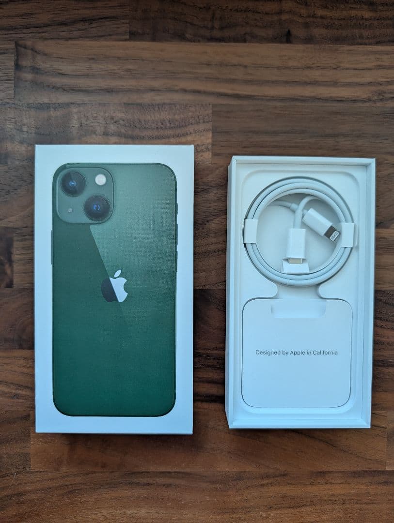 【美品】iPhone 13 mini 128GB グリーン SIMフリー