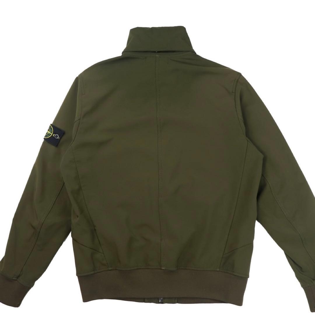 stone  16ss オリーブグリーン フード付きジップジャケット