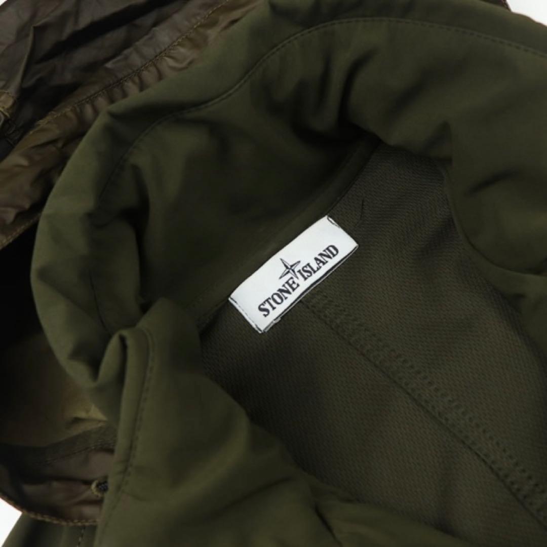 stone  16ss オリーブグリーン フード付きジップジャケット