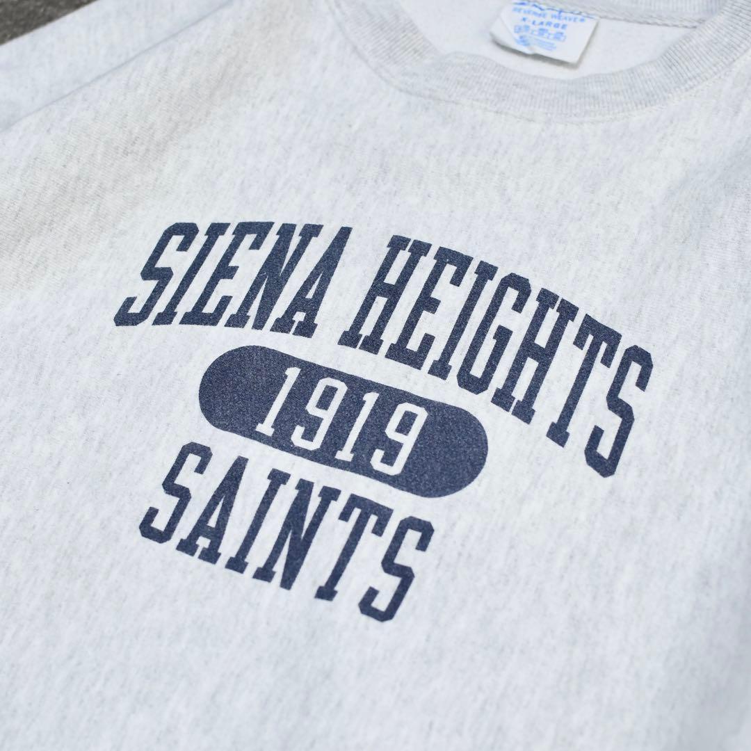 古着 Champion reverse weave カレッジスウェット グレー