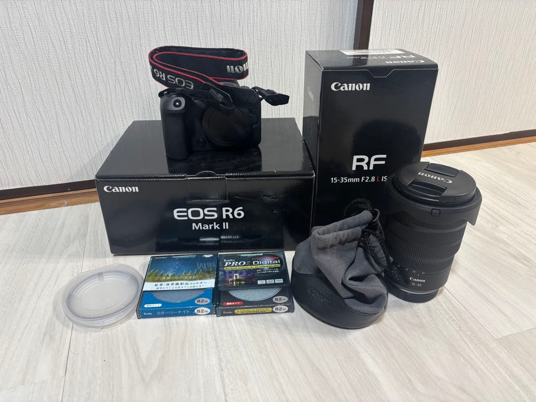 Canon R6 Mark II＋RF15-35mm F2.8L星景・夜景セット