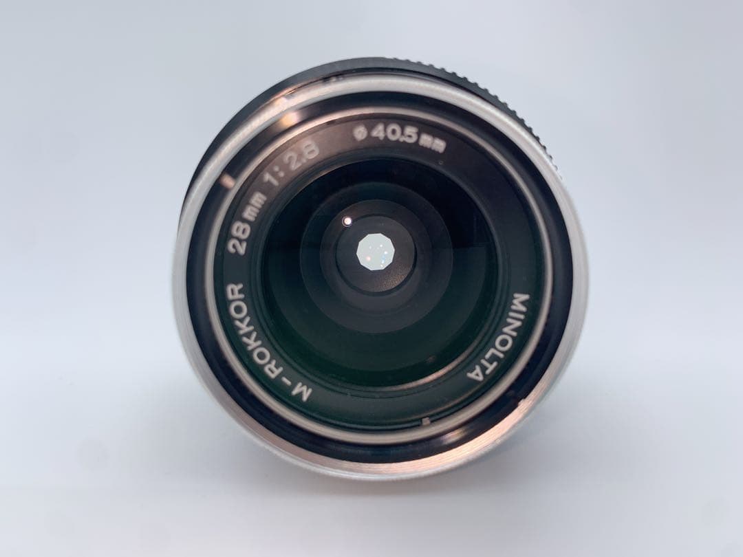 MINOLTA M-ROKKOR 28mm F2.8 カメラレンズ