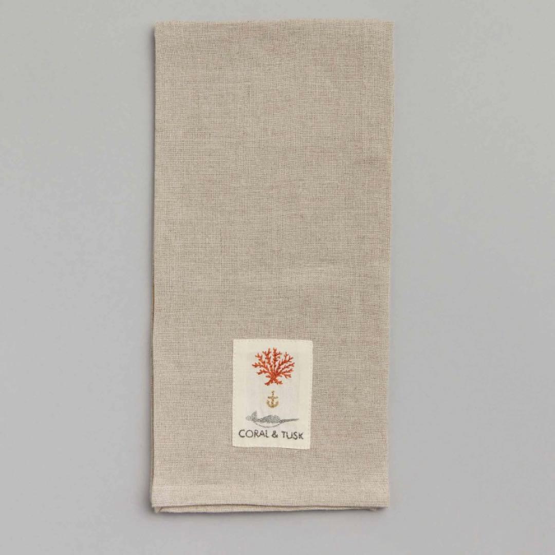 CORAL＆TUSK コーラルアンドタスク ティータオル キッチンクロス