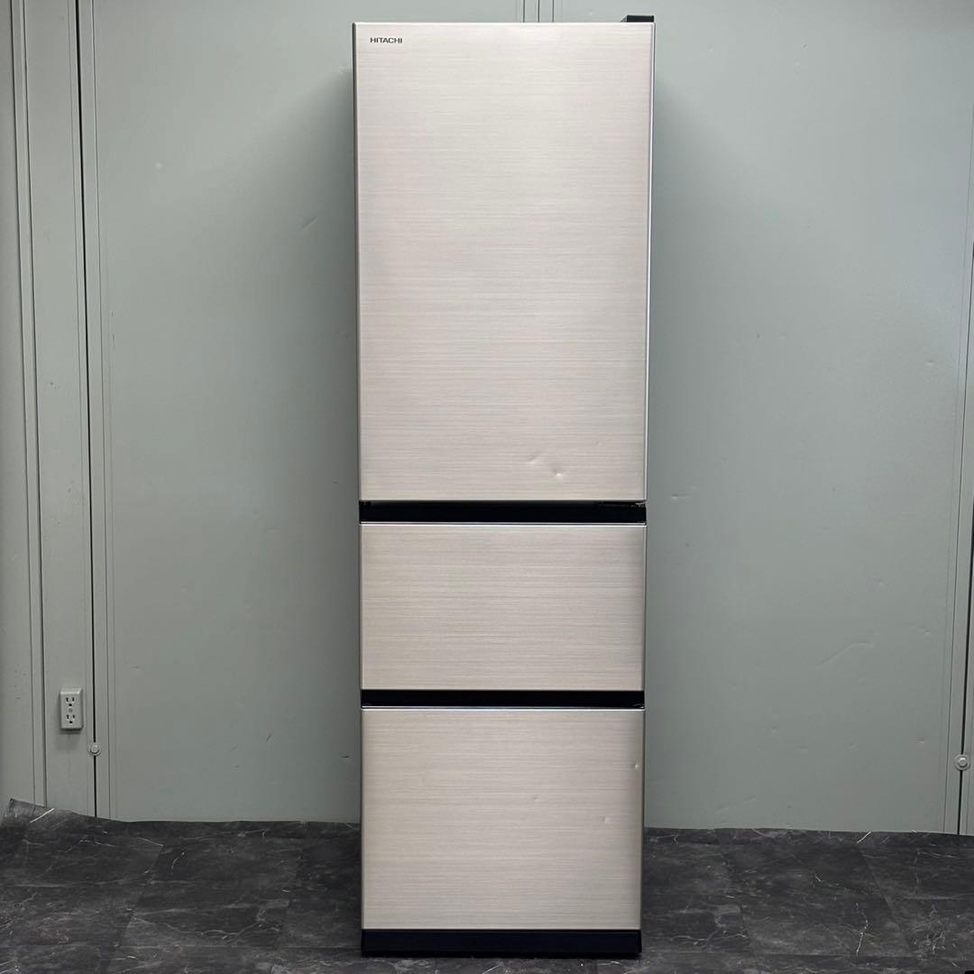 ∞送料込！設置対応◎2022年製 日立 315L 冷蔵庫 R-V32SV(N)