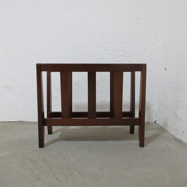 イギリス ビンテージ マガジンラック 雑誌入れ 新聞入れ 英国 6134e