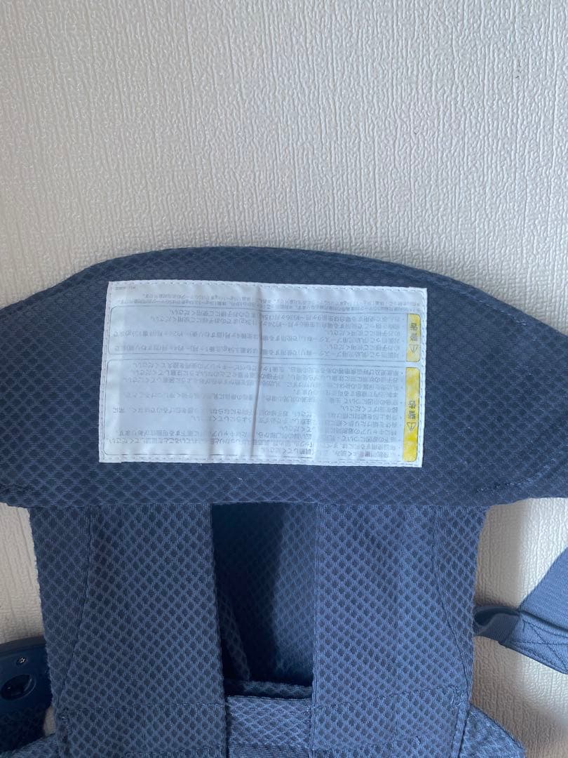 Nuna 抱っこ紐 グレー メッシュ　カドルクリック