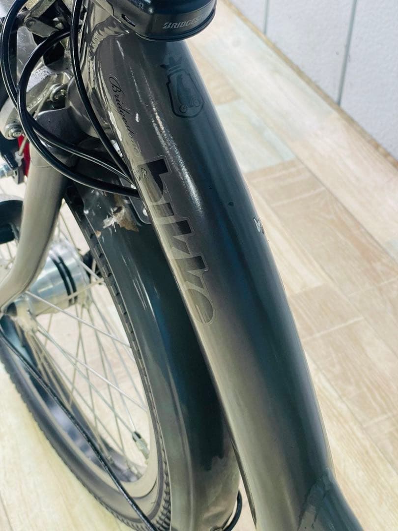 ★3234ブリヂストン8.9アンペア 20インチ子供乗せ電動アシスト自転車