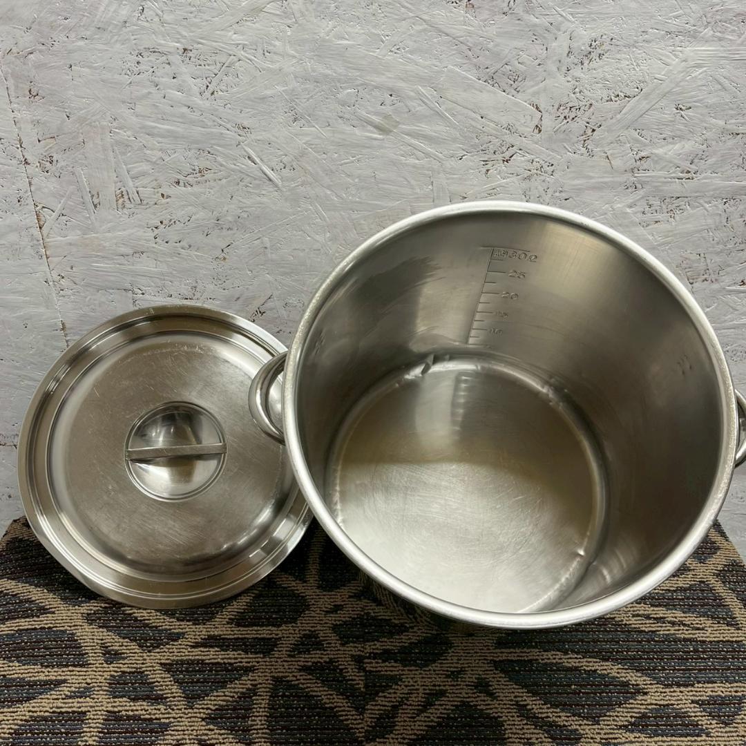 ステンレス製 寸胴鍋 36cm キッチン用品 厨房 厨房機器 ⑦ A1208