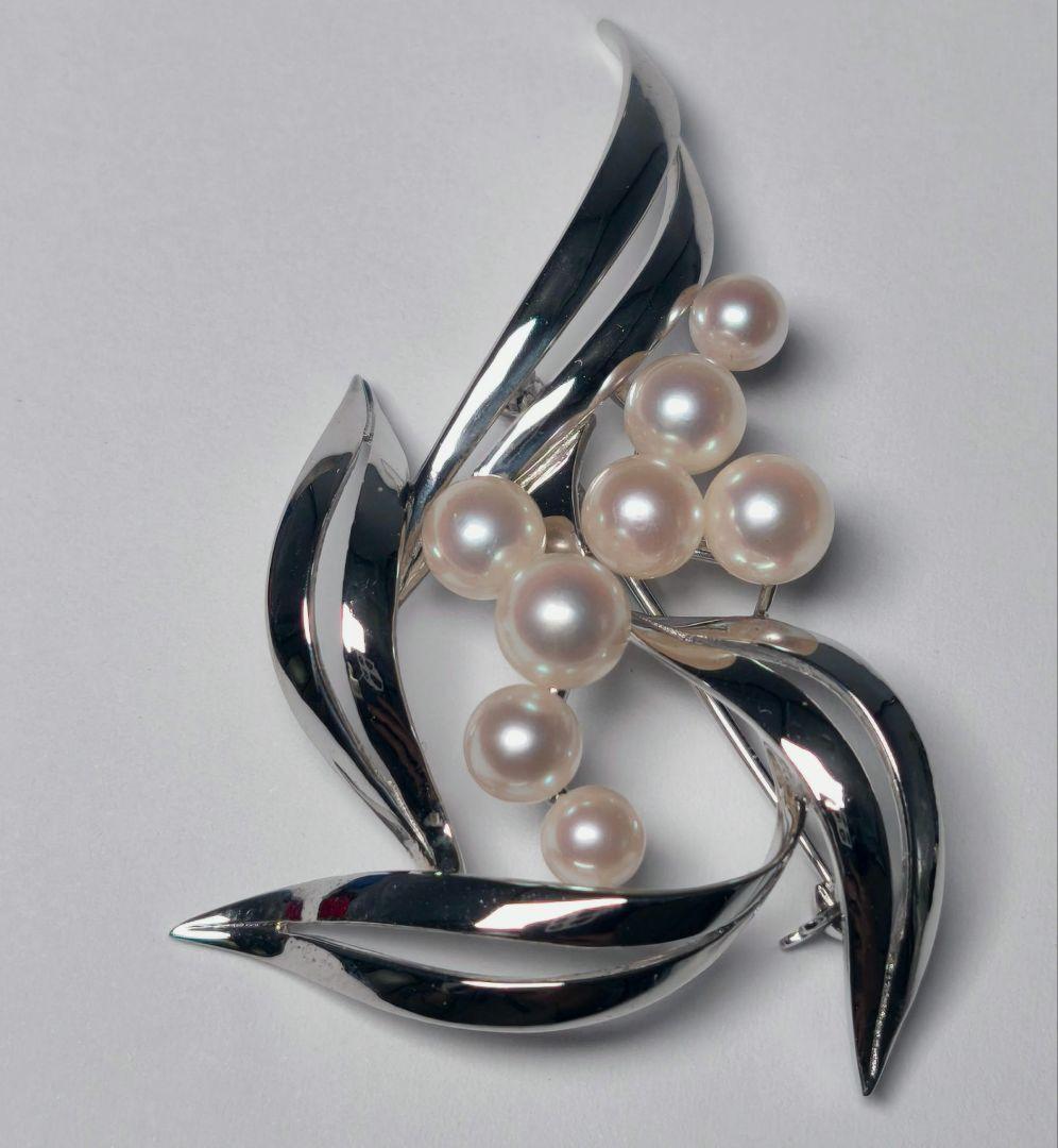 【極美品 最高級】ミキモト ブローチ パール フォーマル 皇室御用達 正規品