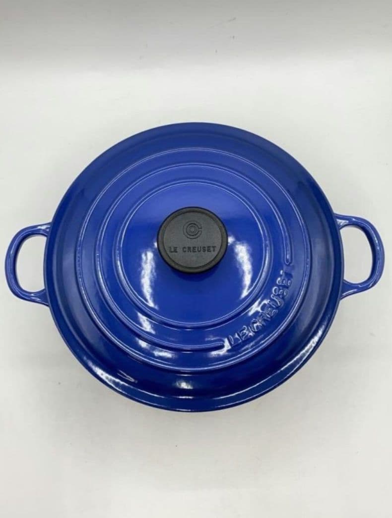 LE CREUSET ココット ロンド 24cm ブルー