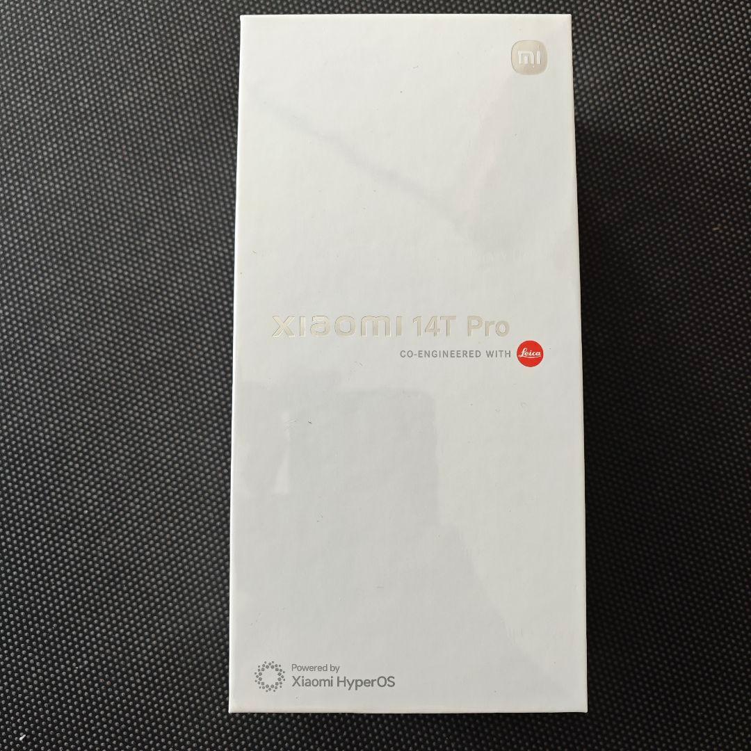 【新品未使用】Xiaomi 14T Pro 256GB チタングレー 国内版