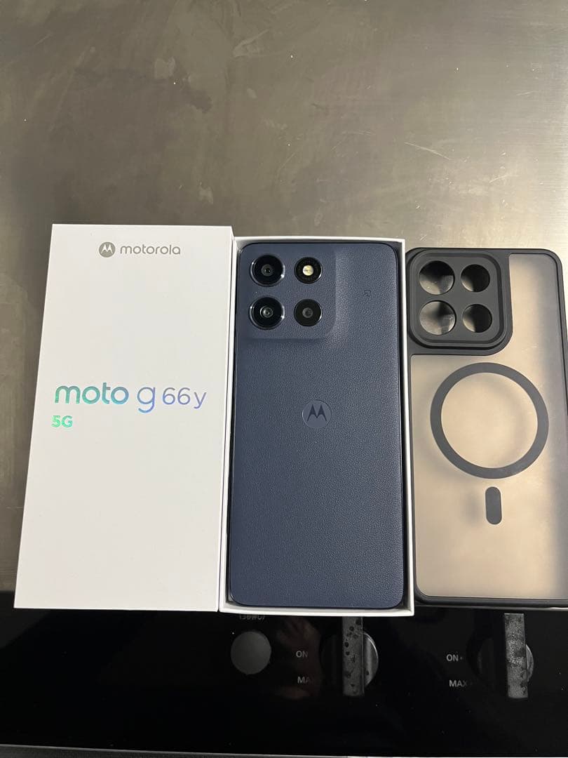 moto g66y 5G 本体 グレー ネイビー