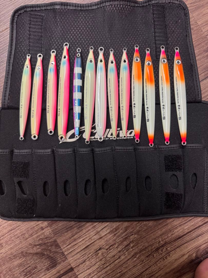 撃投ジグセット　ジグケース付 未使用品