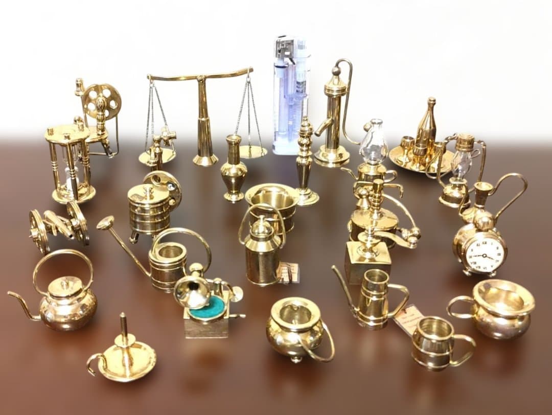 ★ Art 真鍮製品 アンティーク ミニチュア 26点セット 大特価！