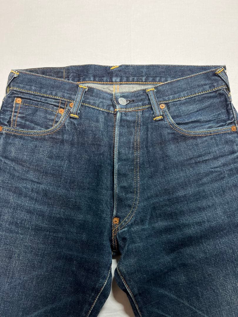 EVISU No.2 2000 31×35 白大黒 ビックカモメ 虎耳 ホワイト