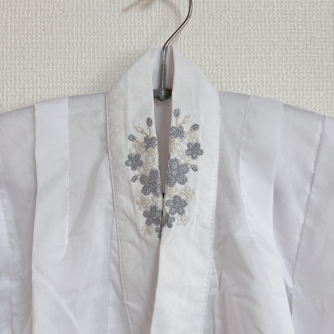 キャサリンコテージ　被布　100センチ　八重桜ベージュ×グレー　足袋・雪駄セット