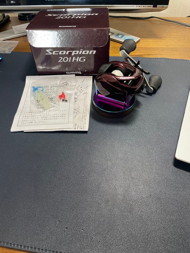 SHIMANO シマノScorpion 201HG ベイトリール　【美品】