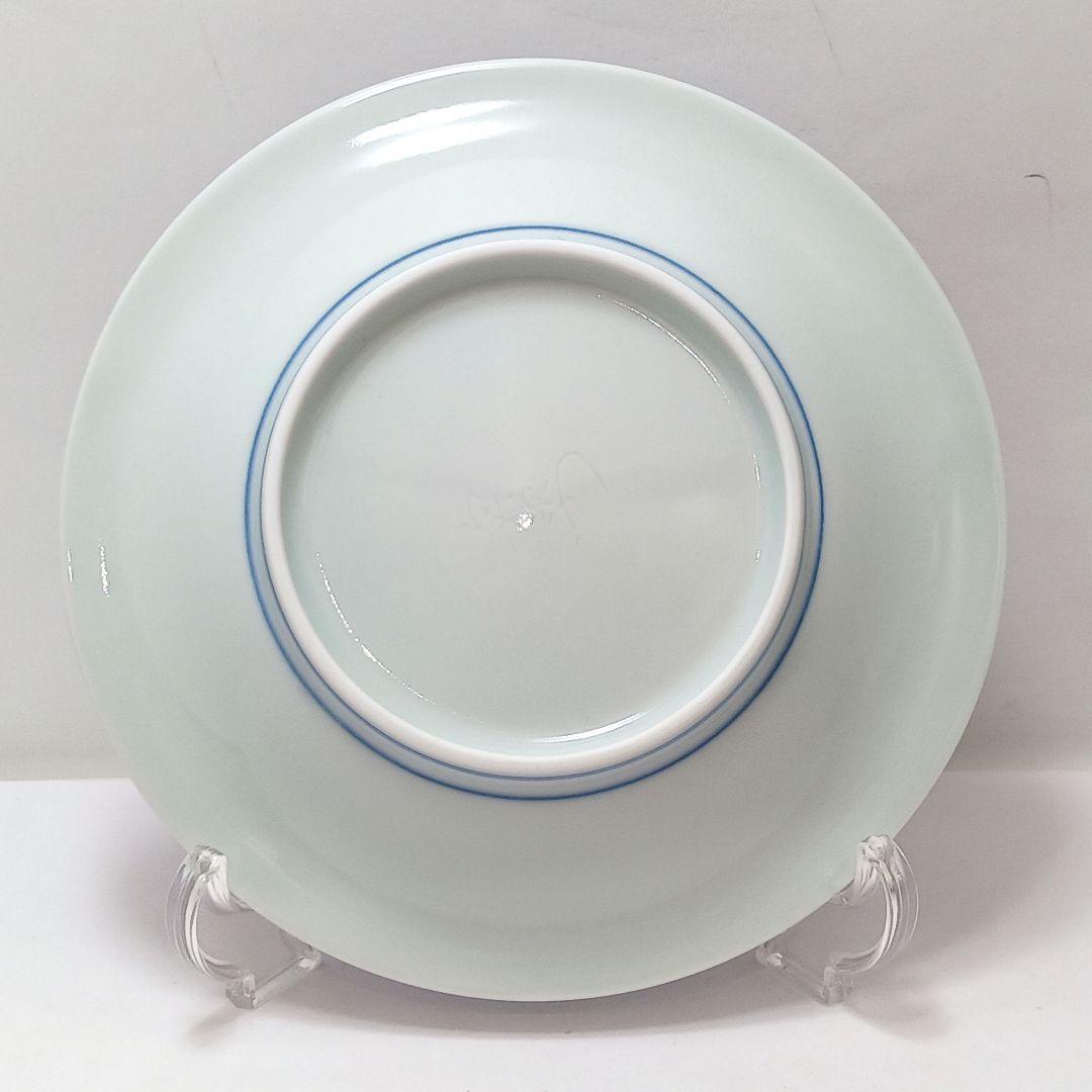 Y2716 十四代 今泉今右衛門造 本人作 色絵吹墨墨はじき 雪文 珈琲碗　#4