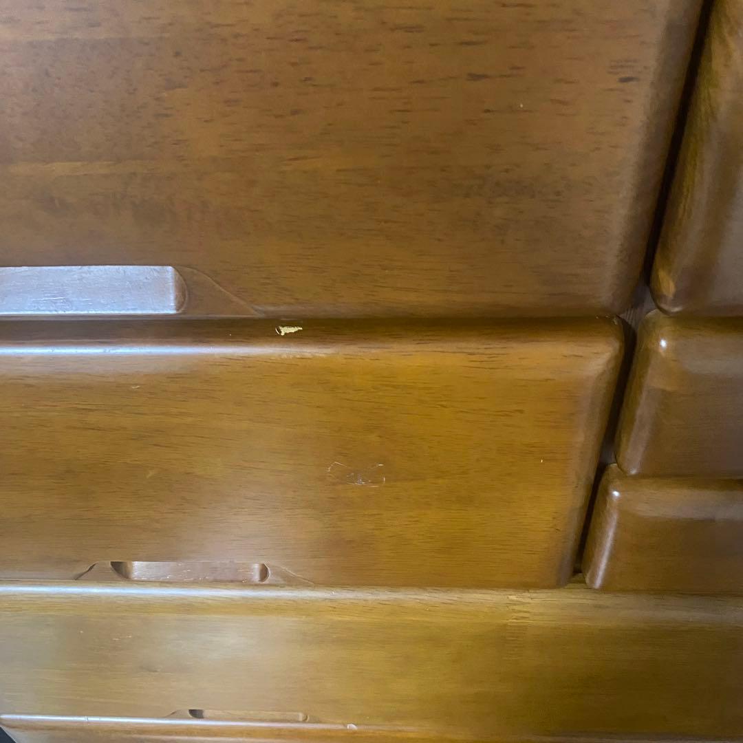 ダークブラウン木製チェスト 10個引き出し