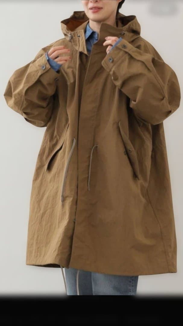 journal standard luxe　ナイロンタッサー フードコート