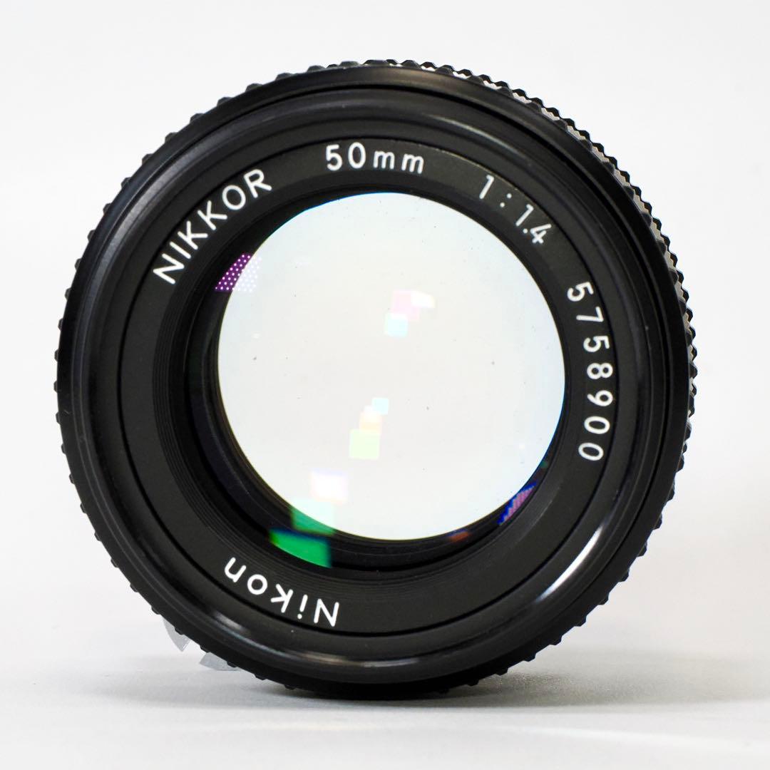 Nikon Ai NIKKOR 50mm F1.4 単焦点 マニュアル