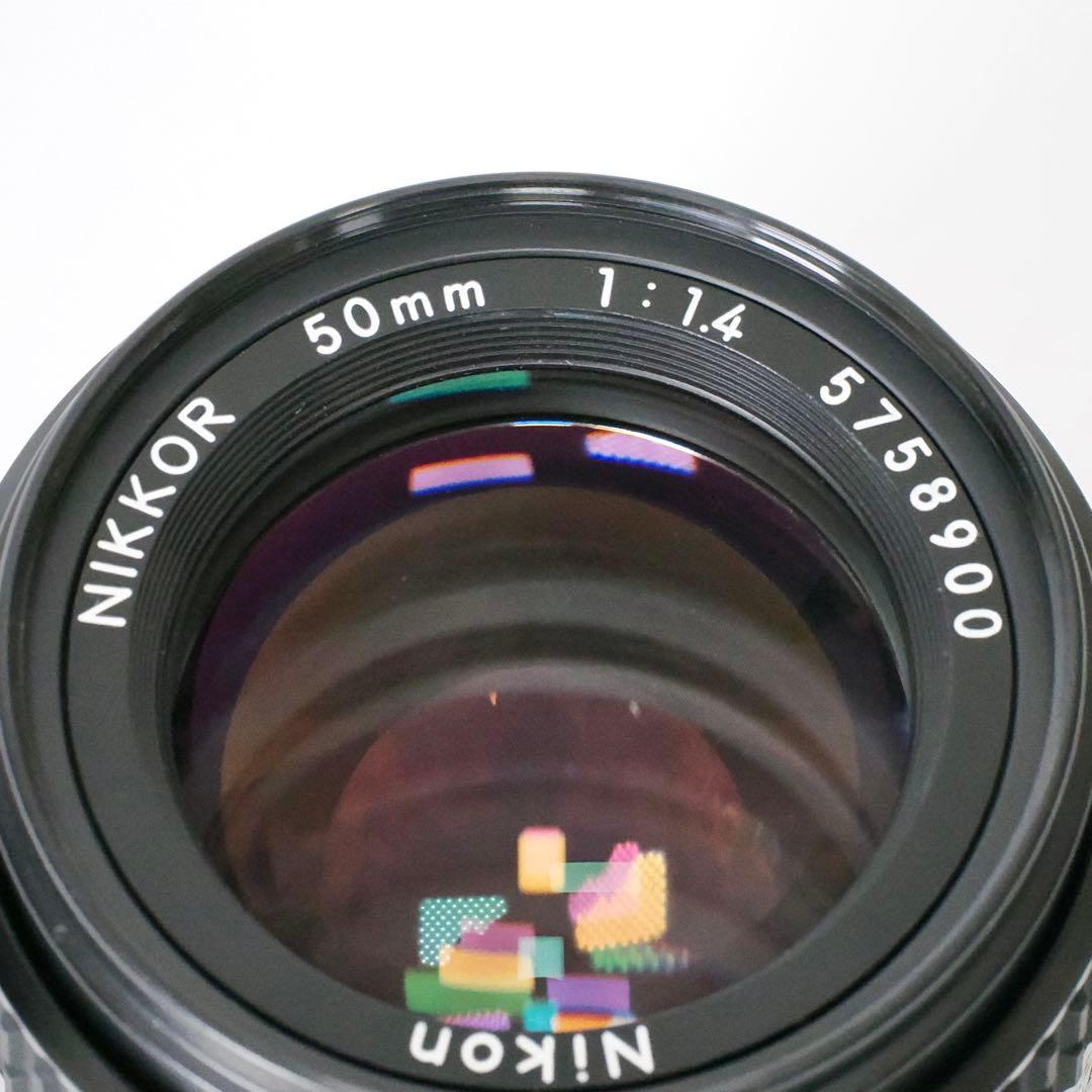 Nikon Ai NIKKOR 50mm F1.4 単焦点 マニュアル