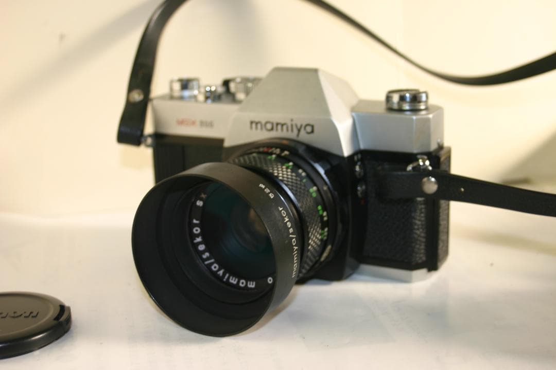 【動作確認済】マミヤMSX500+オートマミヤセコールSX50㎜f2（マミヤ3）