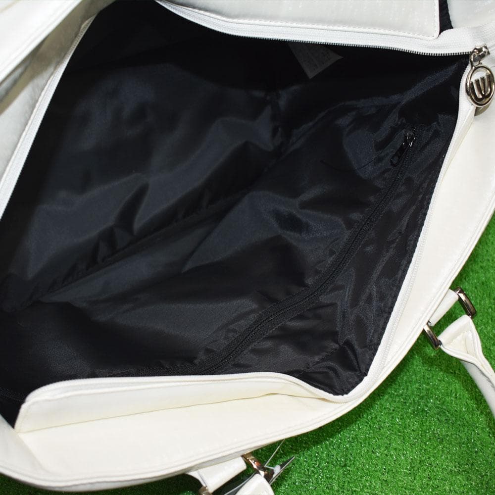 ミエコウエサコ ゴルフ 大判トートバッグ【パールホワイト】新品！