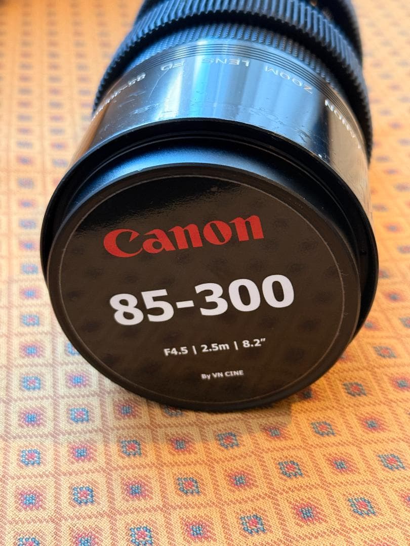 レンズ(ズーム) Canon FD Zooms cine-mod EF