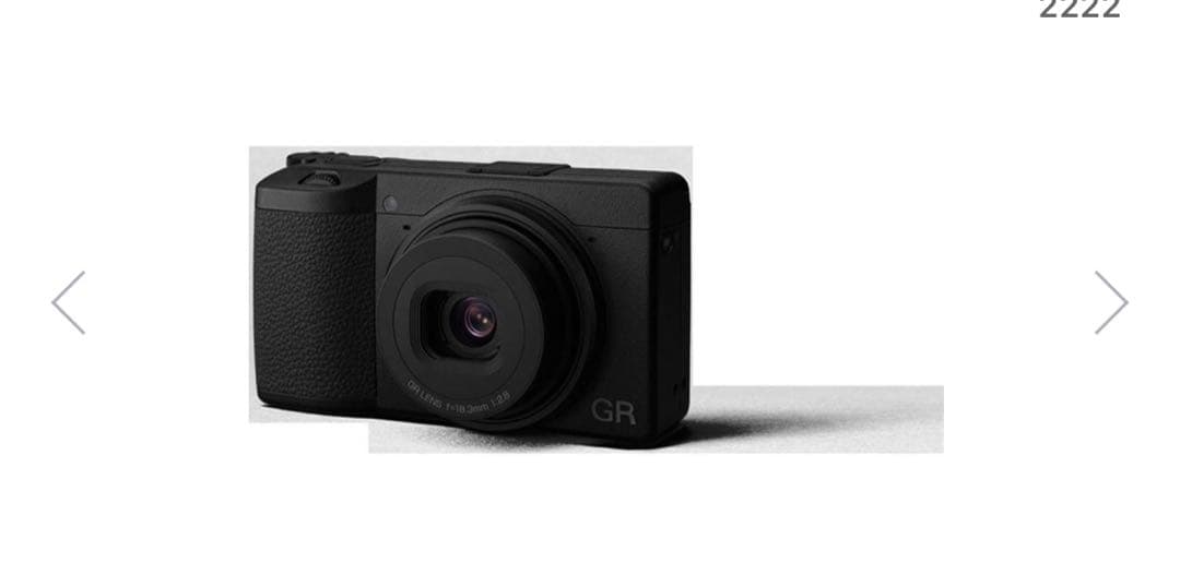 RICOH(リコー) GR III コンパクトデジタルカメラ　ほぼ新品