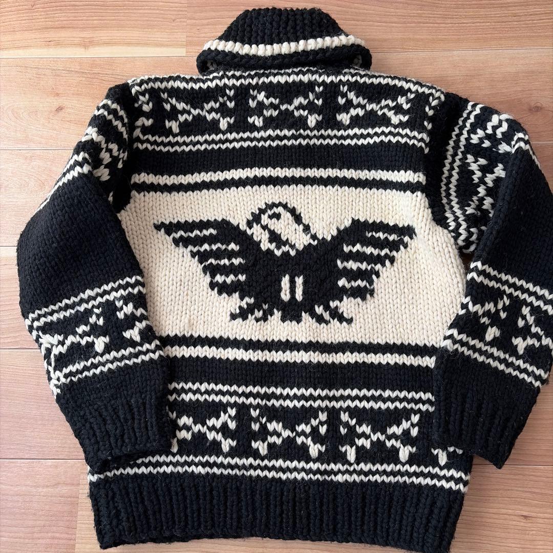 KANATA カウチンニット カナダ製 ブラック