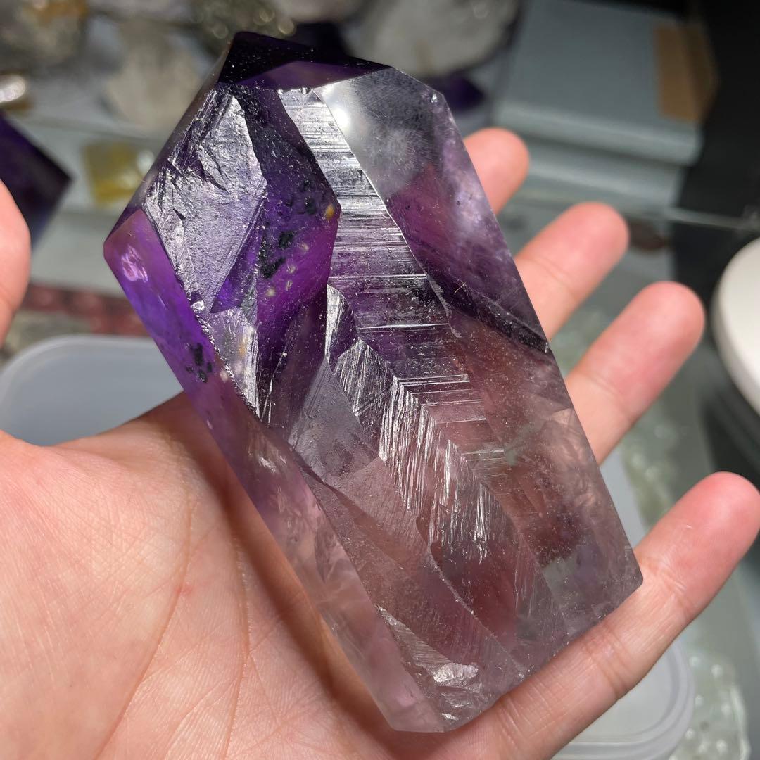 スーパーセール☆ロマネサイト入り☆大きめ☆アメジストポイント