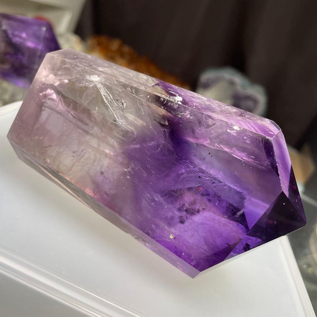 スーパーセール☆ロマネサイト入り☆大きめ☆アメジストポイント