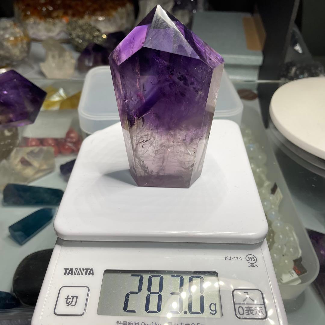 スーパーセール☆ロマネサイト入り☆大きめ☆アメジストポイント