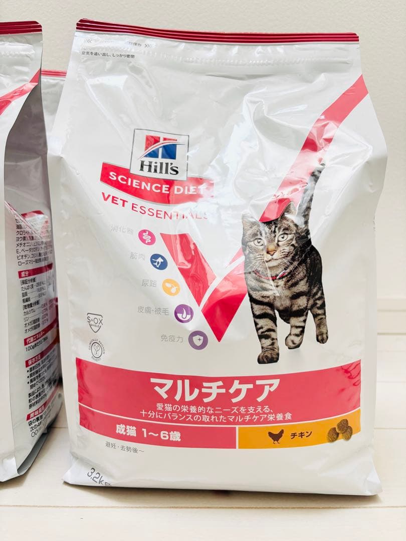 【ジハルマ2】猫　ベットエッセンシャル　マルチケア 3.2kg 4袋セット
