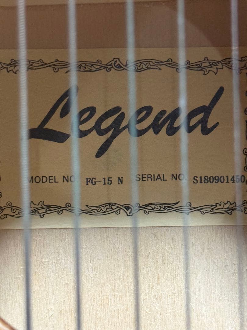 legend by aria レジェンド アコースティックギター FG-15N