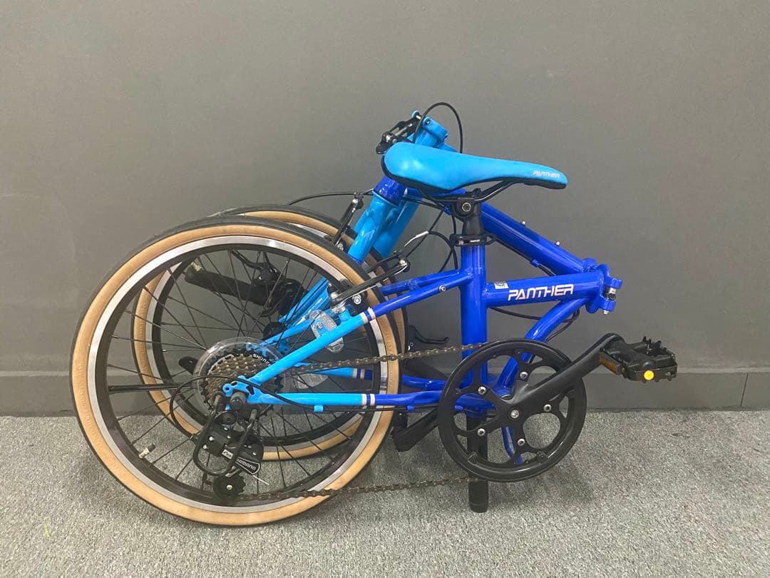 折りたたみ自転車 PANTHER 20インチ 7段変速 軽量アルミフレーム