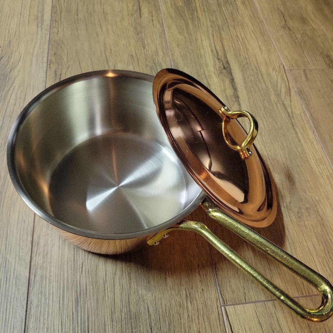 ト*リ様 純銅製片手鍋　新光金属
