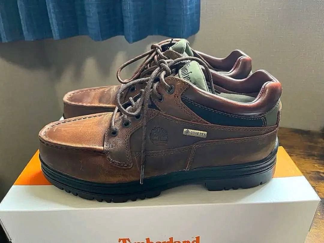 【新品】Timberland Moc Toe Mid GTX ブラウン 27.0