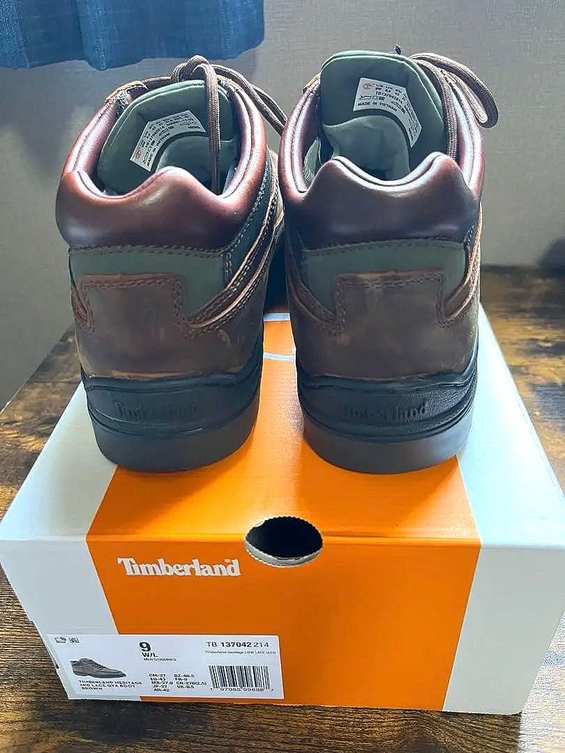 【新品】Timberland Moc Toe Mid GTX ブラウン 27.0